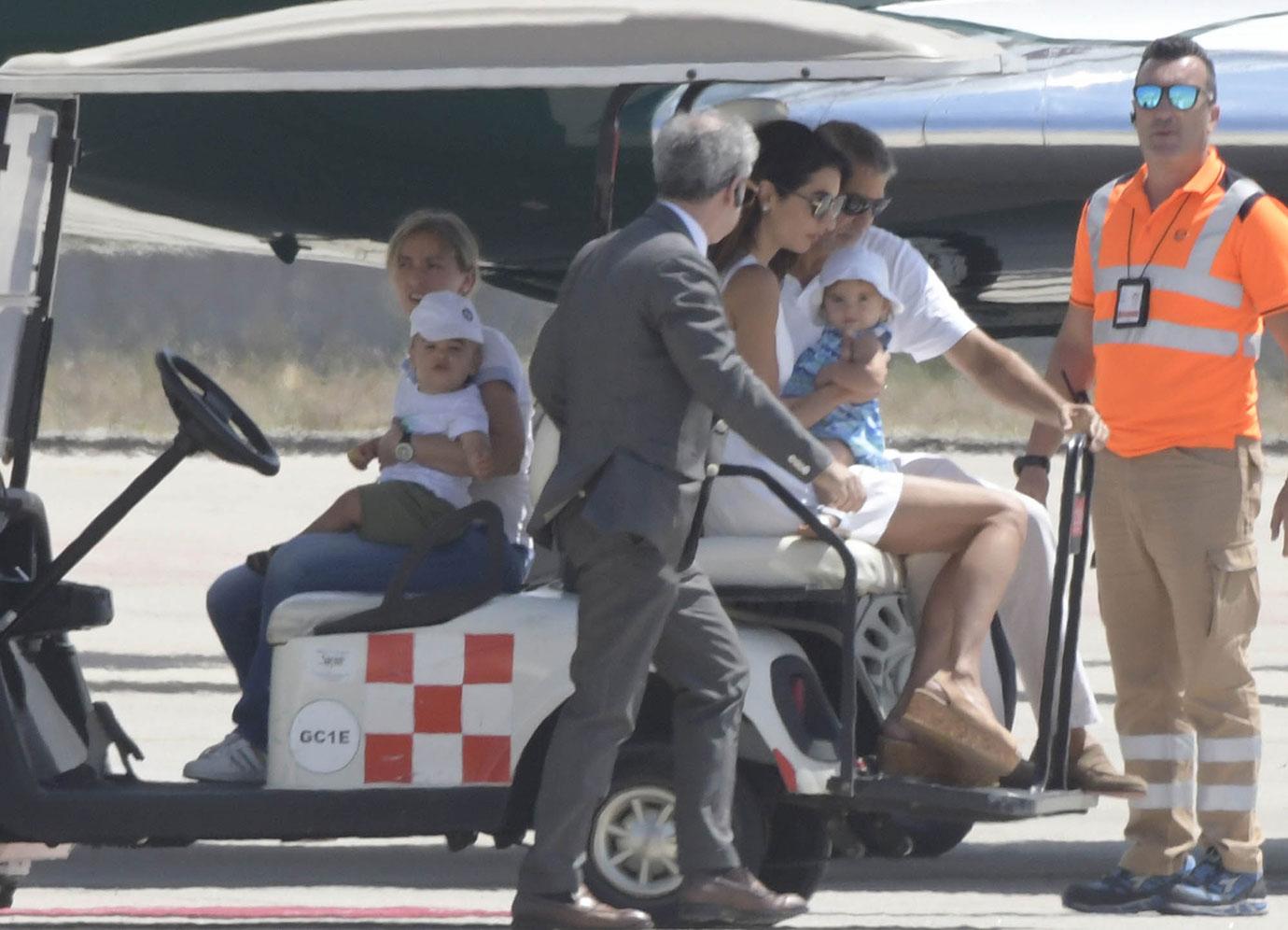 George Clooney Amal Twins Car Accident