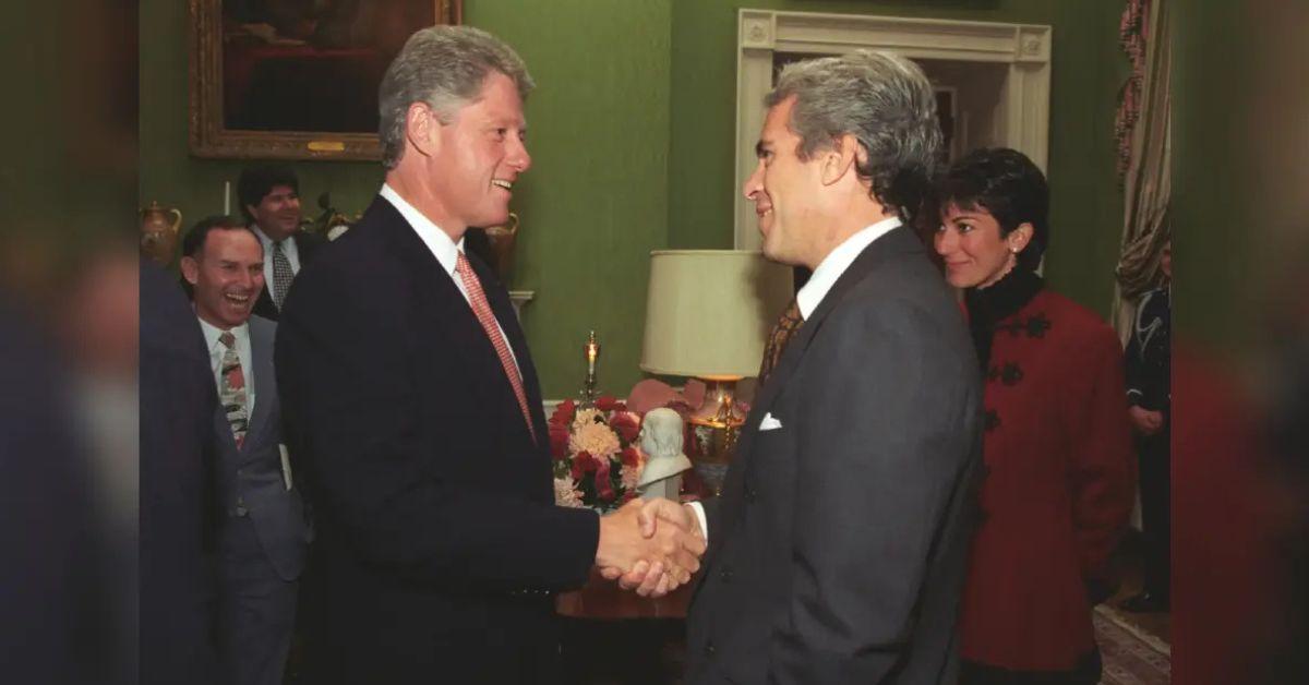 Bill Clinton and Jeffrey Epstein