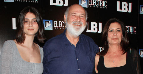 Photo of Romy Reiner, Rob Reiner and Michele Singer Reiner