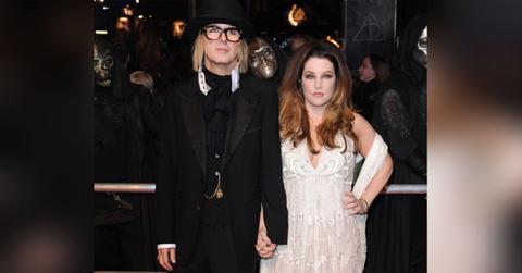 Photo of Michael Lockwood and Lisa Marie Presley