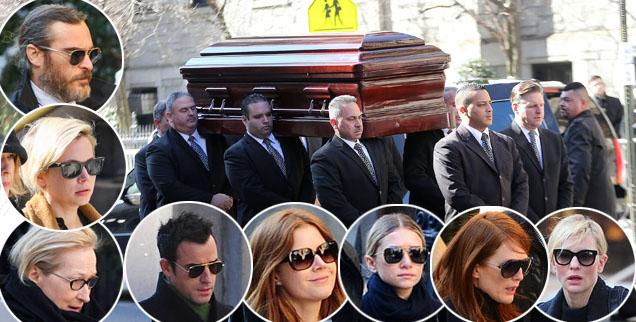 //philip seymour hoffman funeral