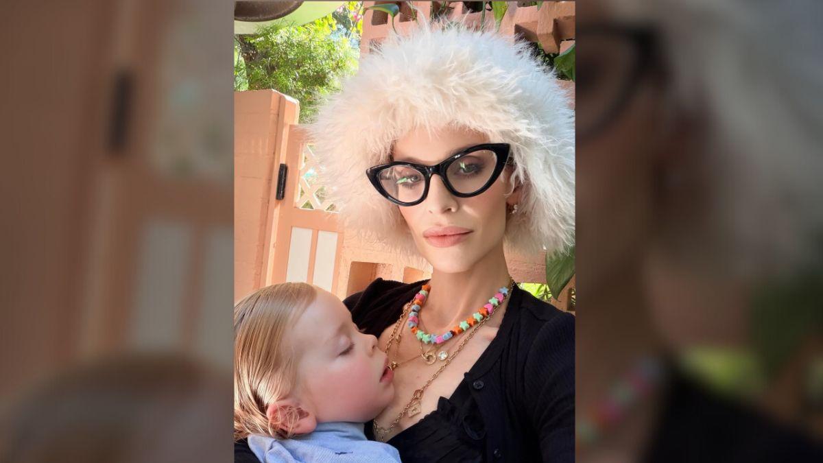 Photo of Kelly Osbourne and son Sidney