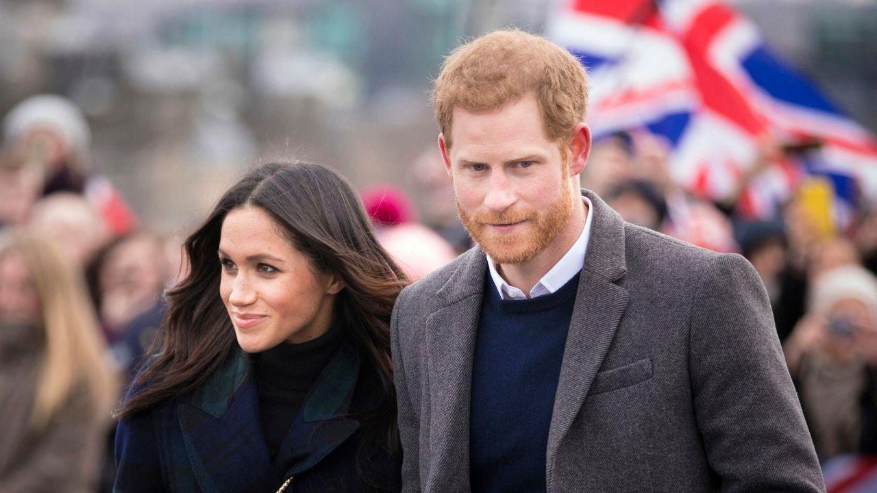 Photo of Prince Harry and Meghan Markle