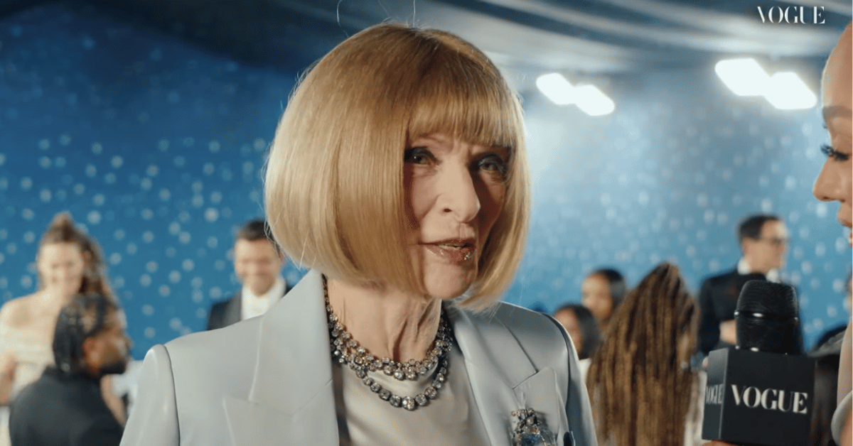 anna wintour botches response on allyship in fashion at the met gala