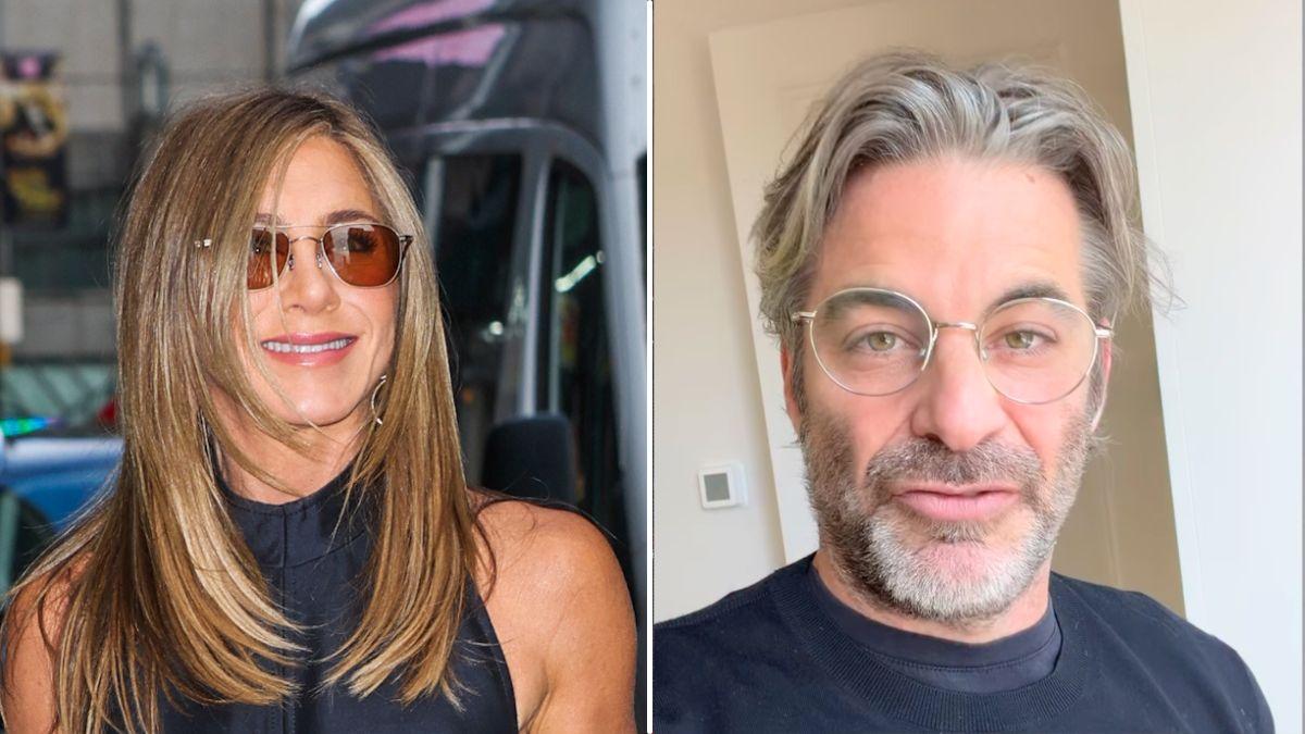 Photo of Jennifer Aniston and Jim Curtis