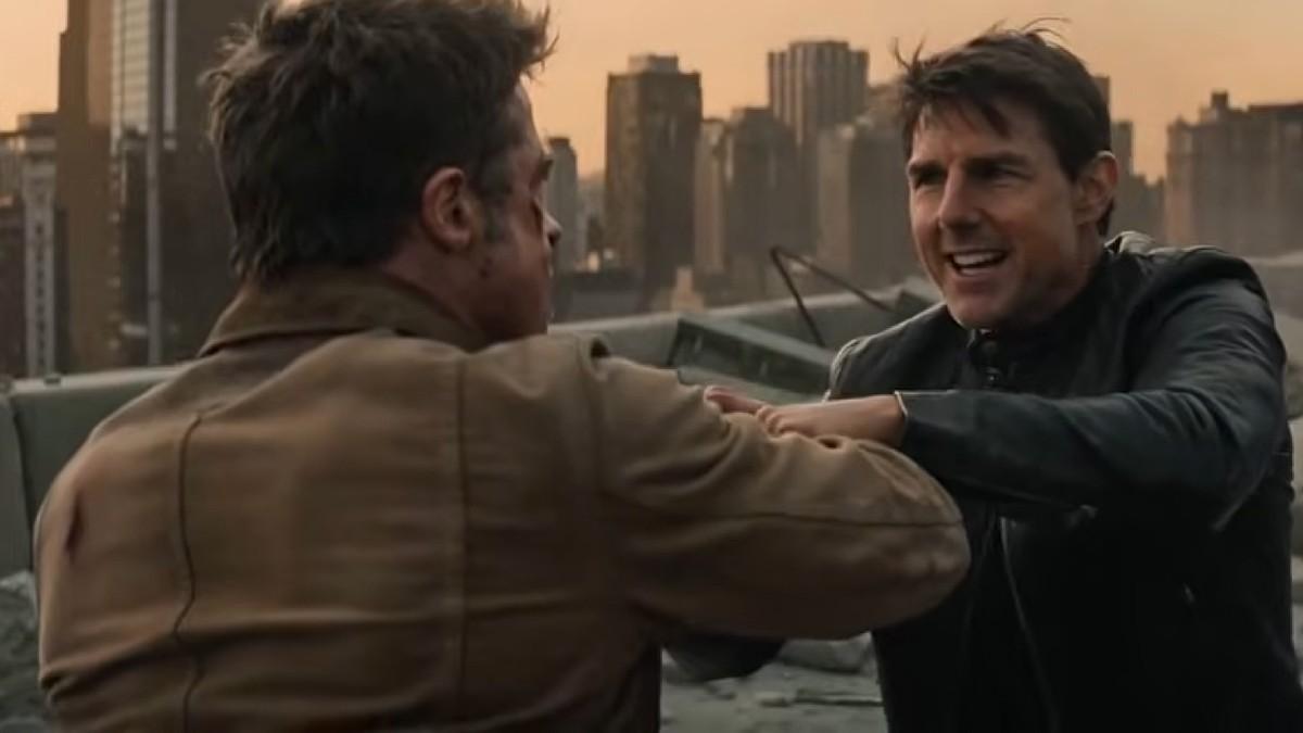 Photo of Tom Cruise and Brad Pitt 