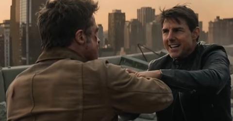 Photo of Tom Cruise and Brad Pitt