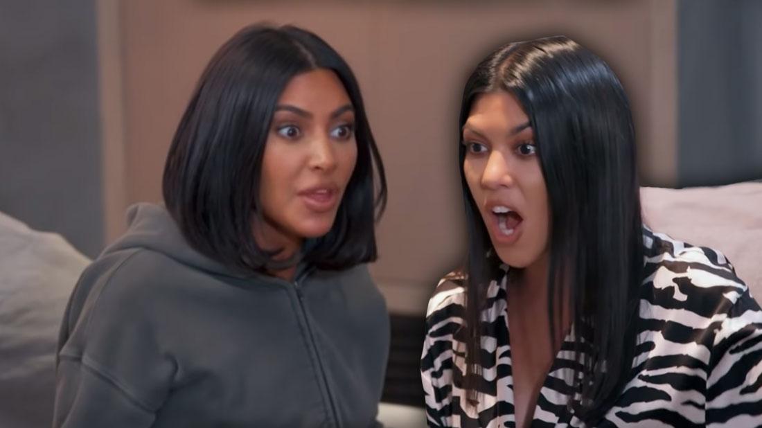 Kourtney & Kim Kardashian’s Feud Rages On Behind The Scenes