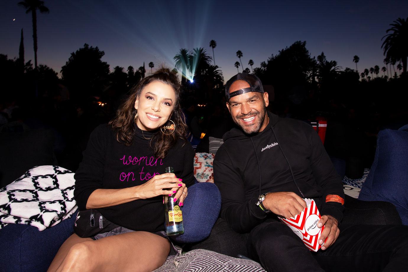 eva longoria amaury nolasco garrido cinespia screening the breakfast club