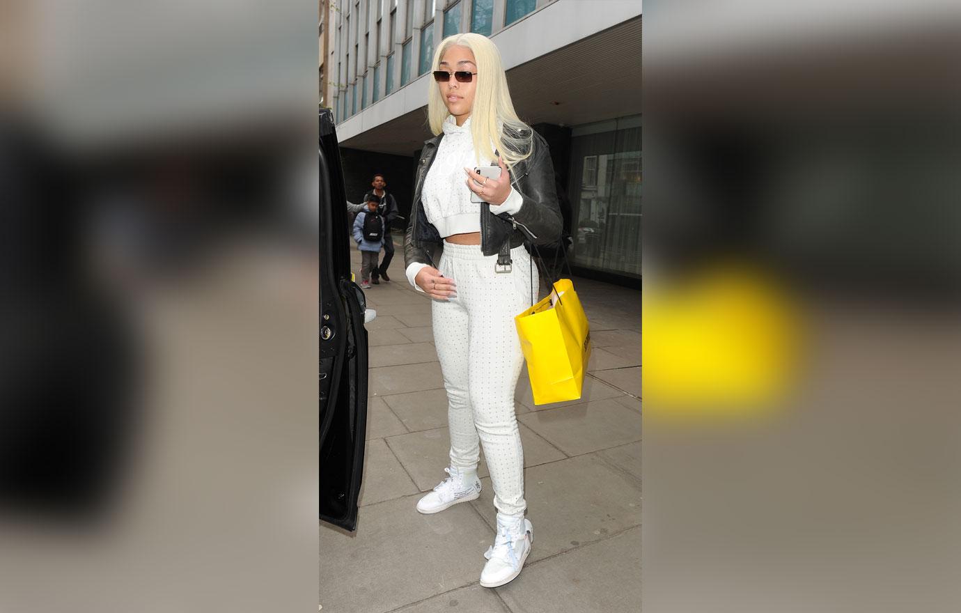 Jordyn Woods: Blonde Hair & White Tracksuit After Cheating Scandal