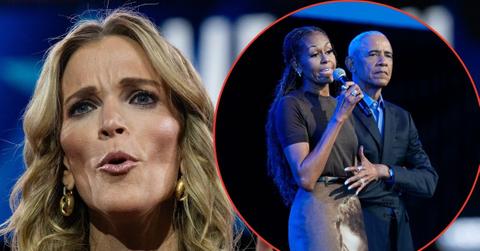 Photo of Megyn Kelly, Michelle and Barack Obama