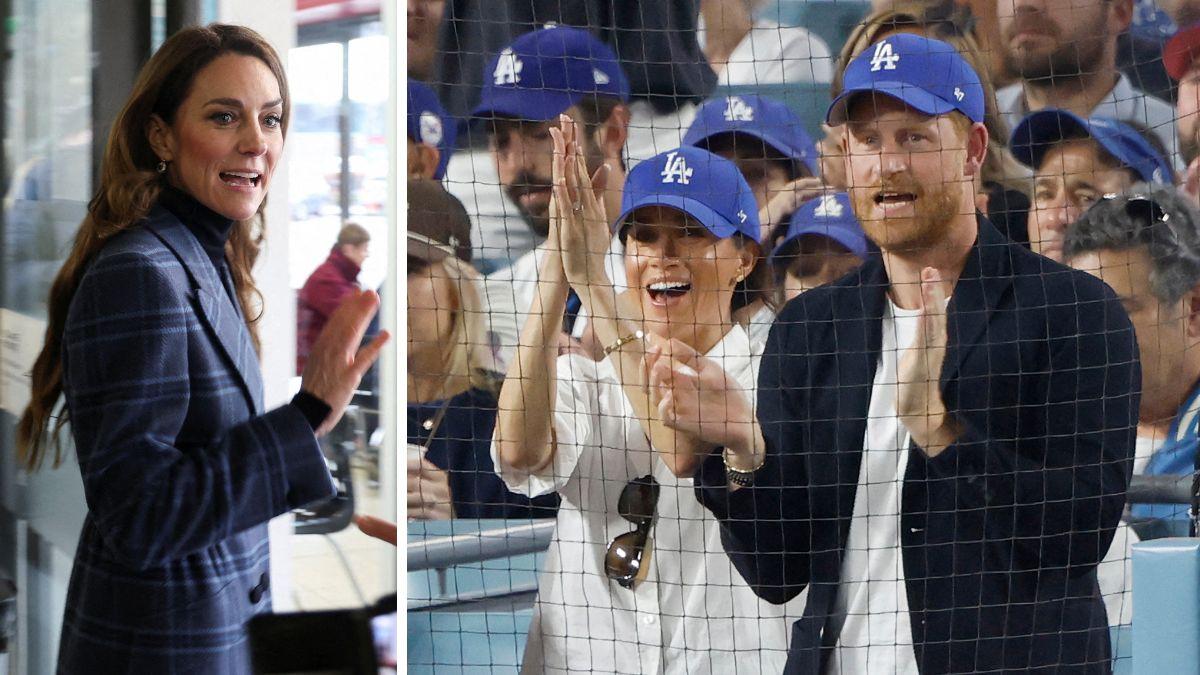 Photo of Kate Middleton, Meghan Markle, Prince Harry