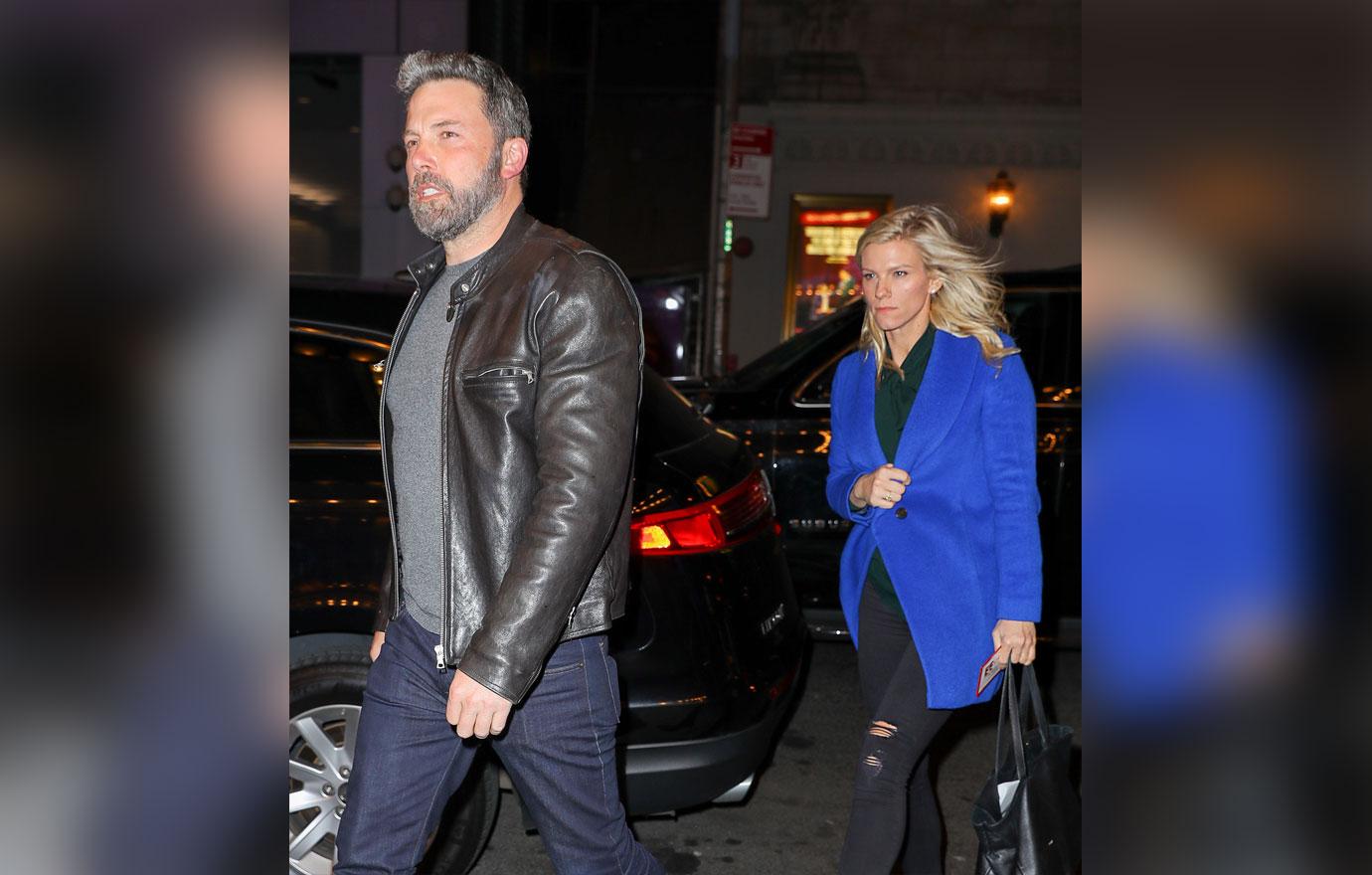 Matt Damon Lindsay Shookus Dinner Split Ben Affleck