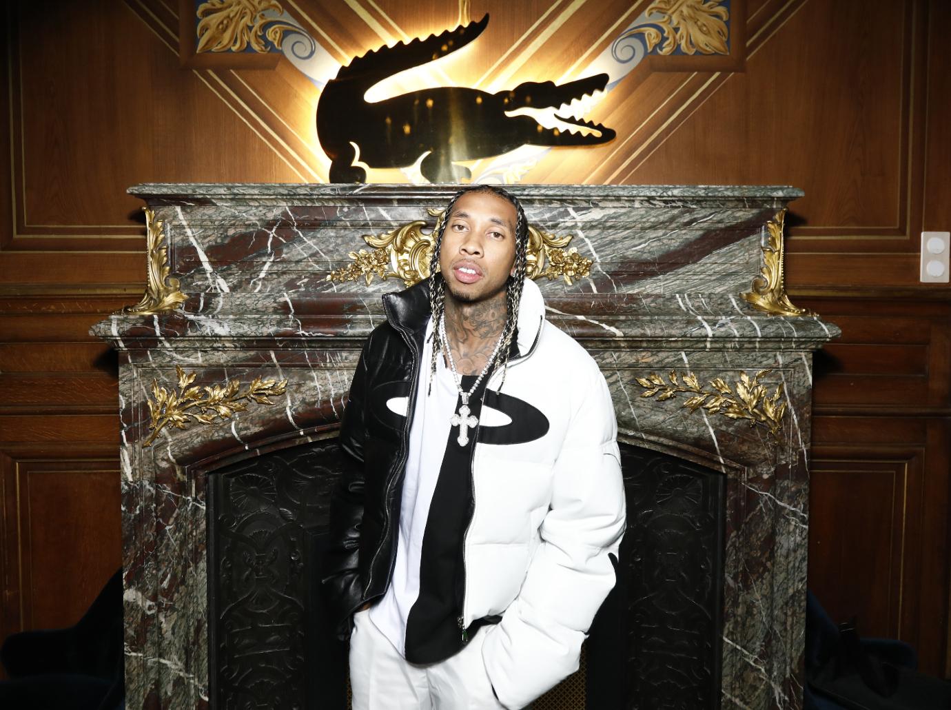 tyga lacoste party hot pic