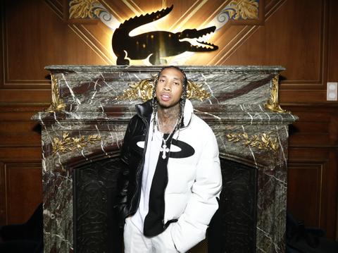 tyga lacoste party hot pic