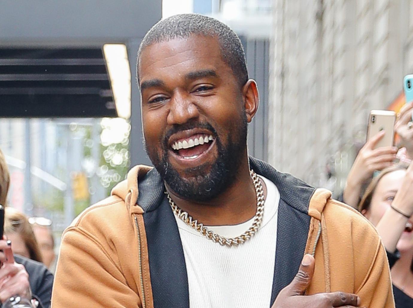 kanye west smiling gallery pic