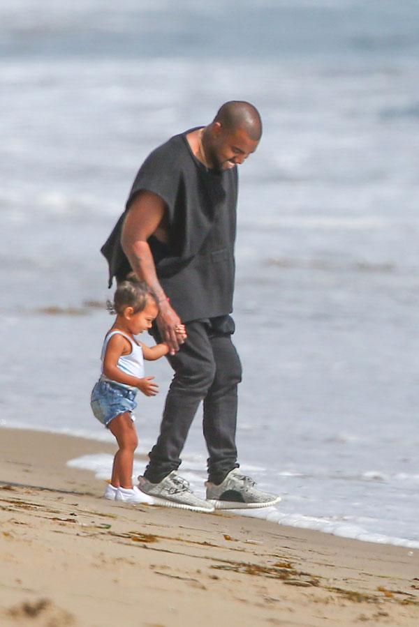 Kim Kardashian Bad Mom Claims Kanye West North Beach Playdate