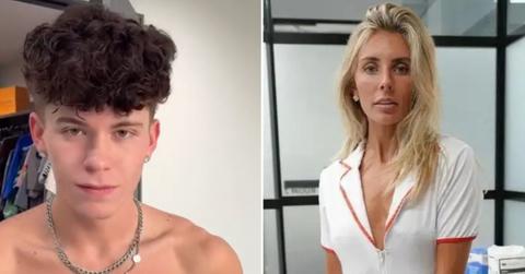 Composite photo of Drake Von and Bonnie Blue