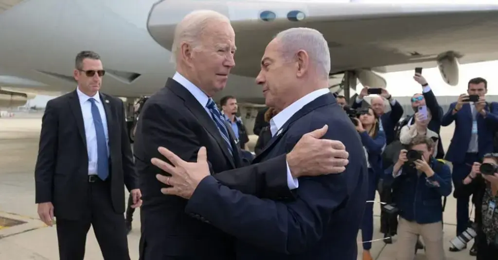 joe biden staffer resigns continued support israel genocide gaza