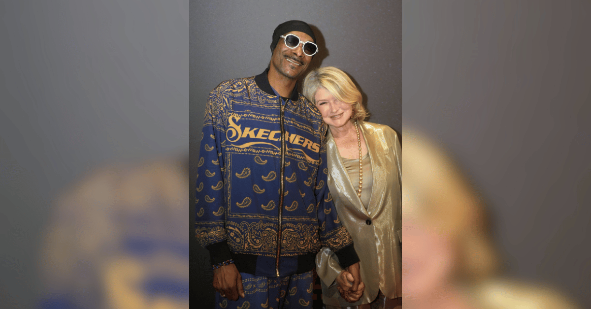 Photo of Martha Stewart and Snoop Dogg