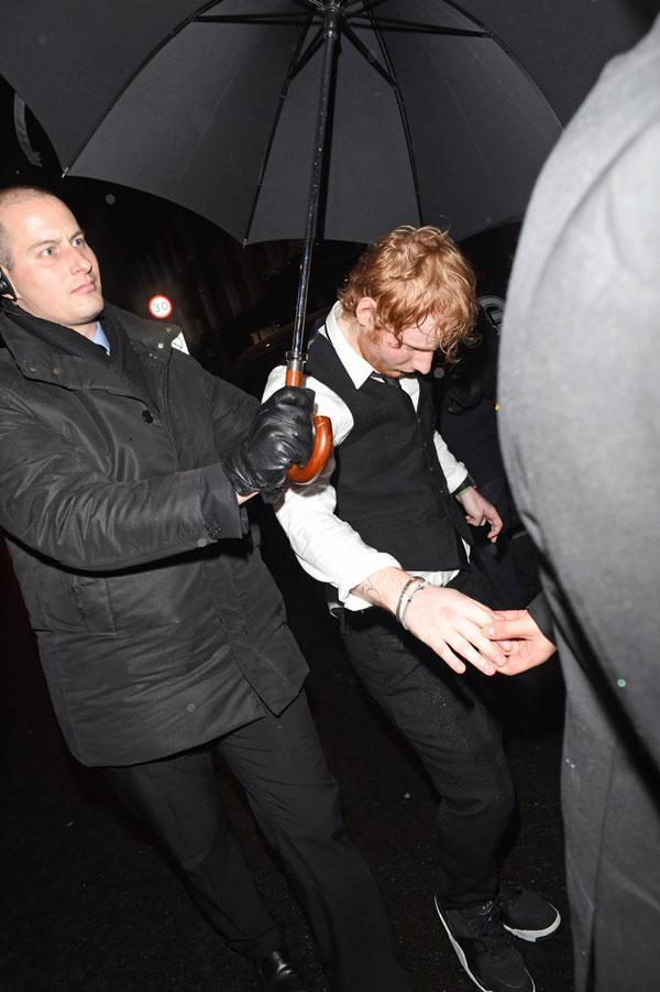 Ed Sheeran Drunk At Brit Awards