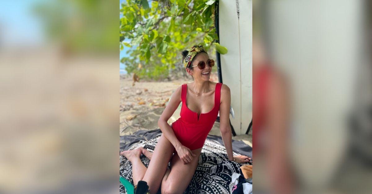 nina dobrev best bikini photos