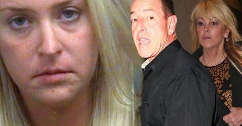 Kate Major Arrested Battery Michael Lohan Dina