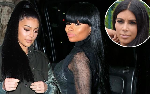 Kylie Jenner Blac Chyna Feud Sisters Mad Rob Kardashian