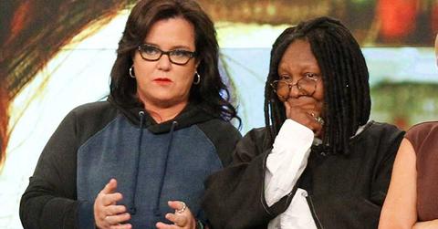 //rosie whoopi argue pp