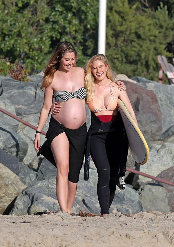 Heidi Montag & Pregnant Sister Holly