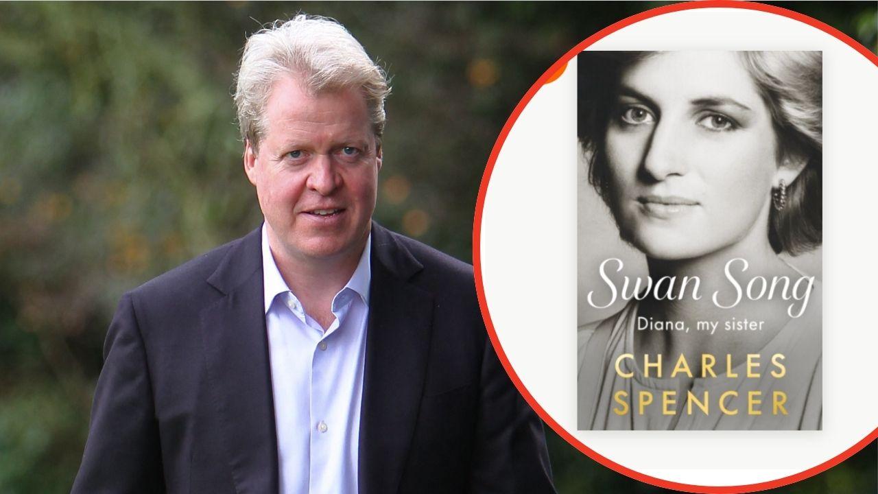 Photo of Charles Spencer and 'Swan Song.'