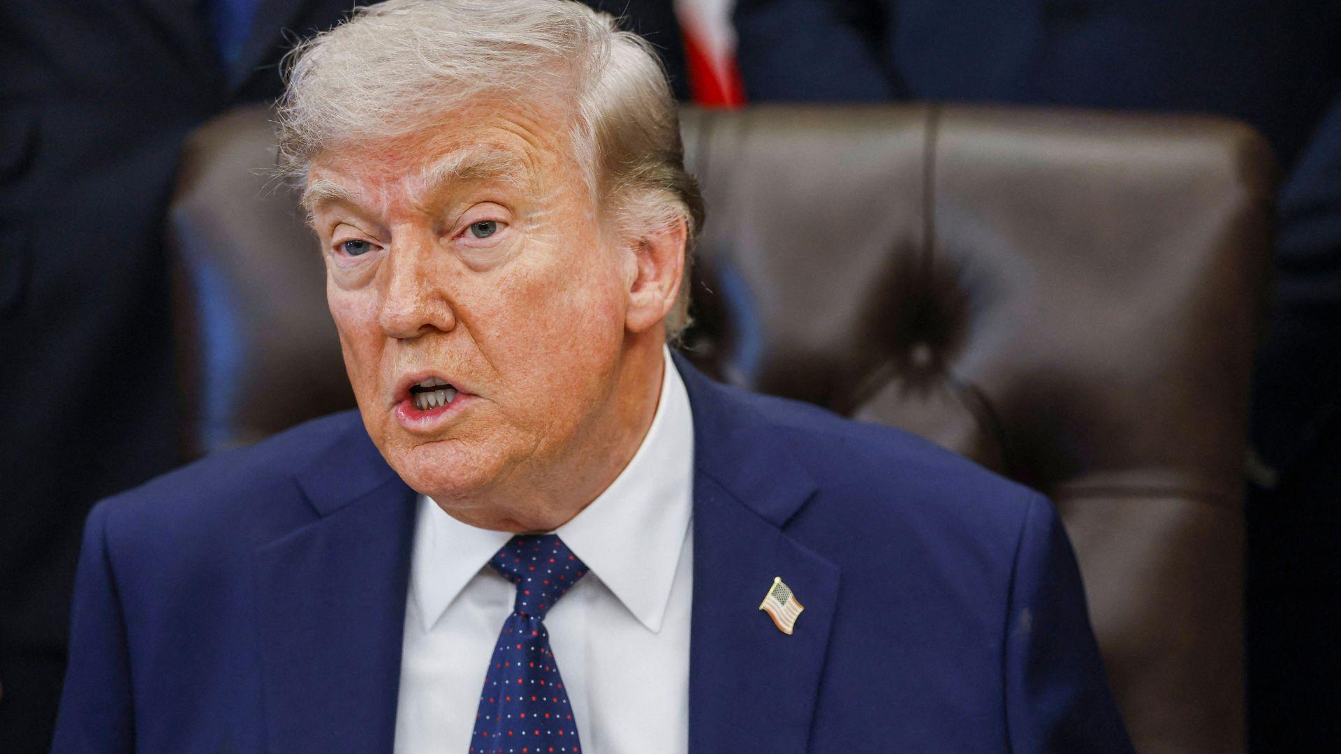Trump Blames 'Sleepy Joe Biden'