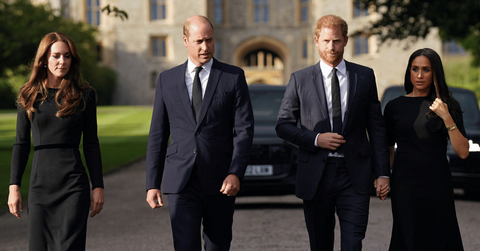 Photo of Kate Middleton, Prince William, Prince Harry and Meghan Markle