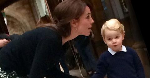 Kate Middleton Prince George Natural History Museum