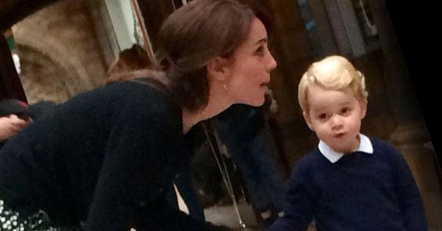 Kate Middleton Prince George Natural History Museum