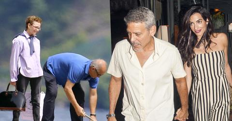George Clooney Amal lake como date