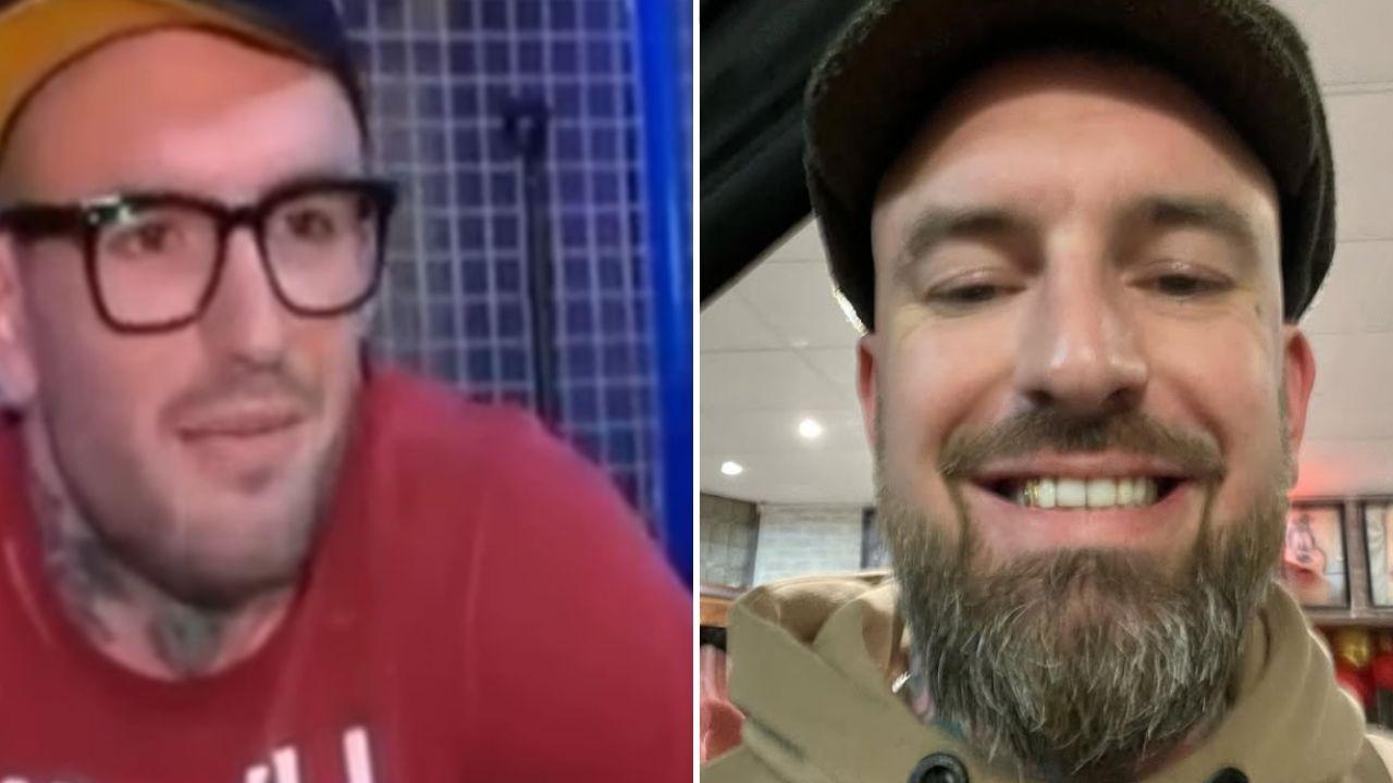 A photo of Ben Saunders alongside a photo of Ben Saunders