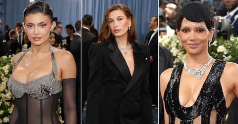 Composite Photo of Kylie Jenner,Hailey Bieber,Halle Berry