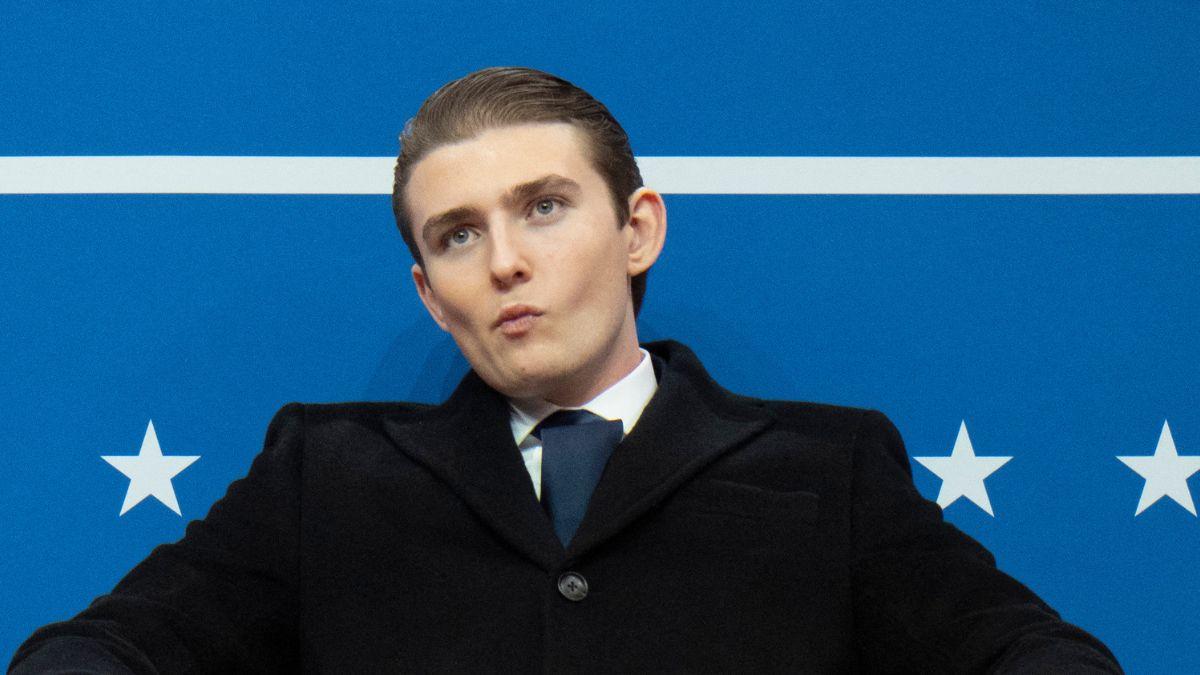 A journalist shot down claims she was romantically linked to Barron Trump.