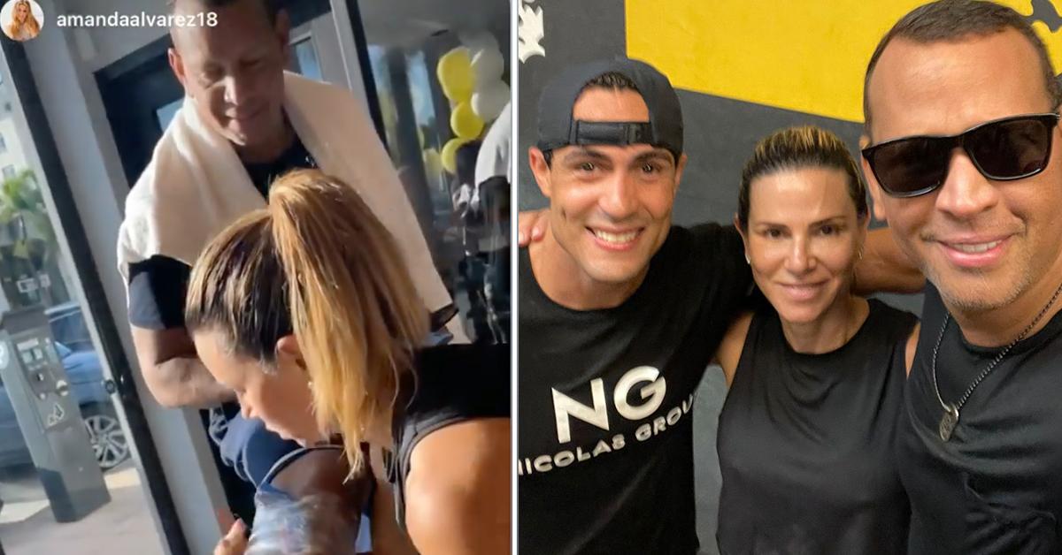 A-Rod Reunites With Ex-Wife Cynthia For Sweaty Workout As J Lo's Romance  With Ben Affleck Heats Up