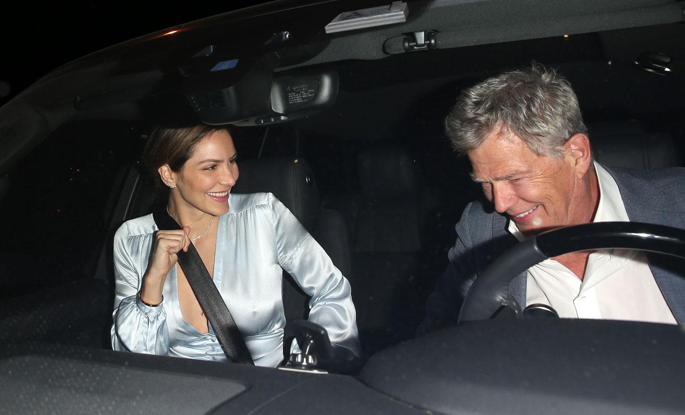 Katharine McPhee & Husband David Foster On Date After Honeymoon