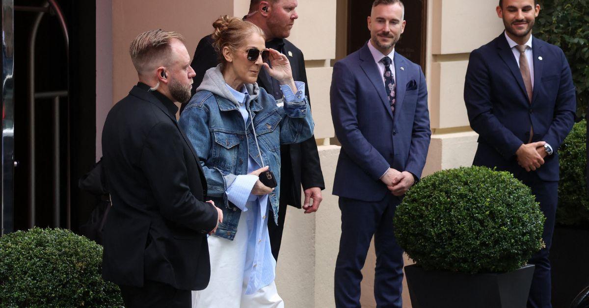 Celine Dion in Paris