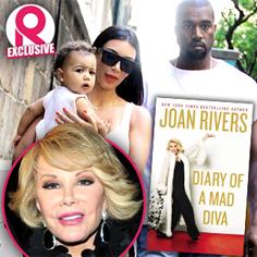 //joan rivers kim kardashian fued book diary mad diva kanye west north sq