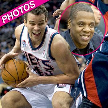 Photo: New Jersey Nets Kris Humphries at Madison Square Garden in