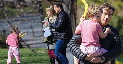 //john travolta hair son benjamin