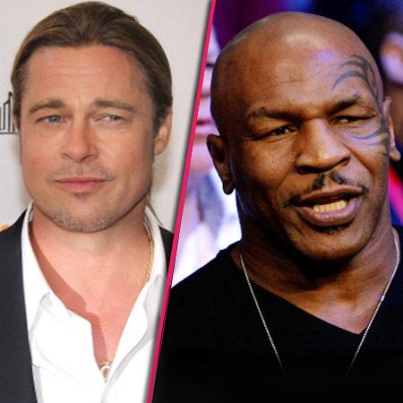 //brad pitt mike tyson pp