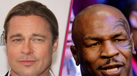 //brad pitt mike tyson pp