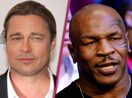 //brad pitt mike tyson pp