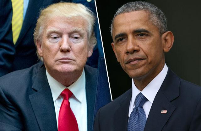 Donald Trump Blames Barack Obama For Sabotaging His Presidency