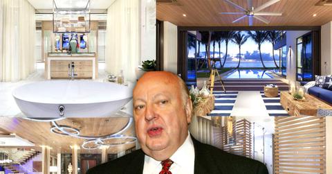Roger Ailes Dead Blood Clot Palm Beach Mansion
